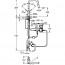 креслення Змішувач для кухні Grohe Minta Touch 31358002