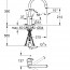 креслення Змішувач для кухні Grohe Concetto 32663DC3