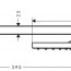 креслення Душова система прихованого монтажу Hansgrohe Metropol Raindance 2385400S
