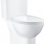 цена Унитаз напольный Grohe BauCeramic 39349000 + 39493000