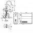 креслення Кухонний змішувач Grohe Blue Home 31541000