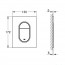 чертеж Клавиша смыва Grohe Arena Cosmopolitan S 37624000