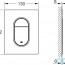 креслення Кнопка змиву Grohe Arena Cosmopolitan S 37624P00