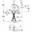 креслення Кухонний змішувач Grohe Eurostyle Cosmopolitan 31482003